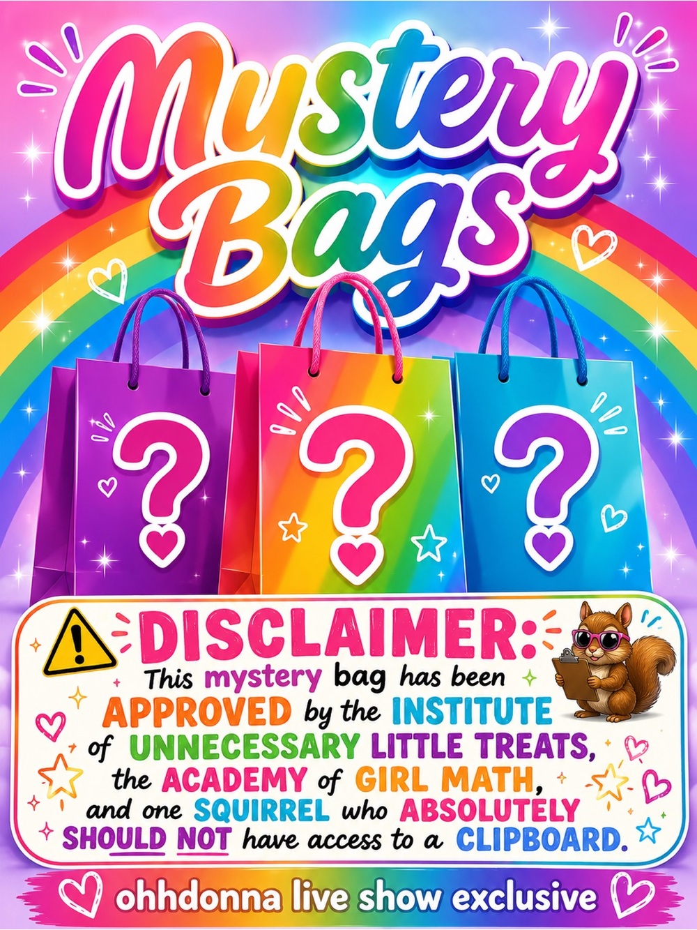 Mystery Bags 🦄🔎🛍️